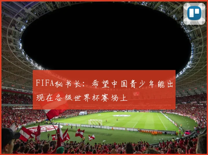 FIFA秘书长：希望中国青少年能出现在各级世界杯赛场上