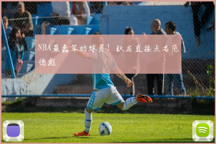 NBA最蠢笨的球员！狄龙直接点名范德彪